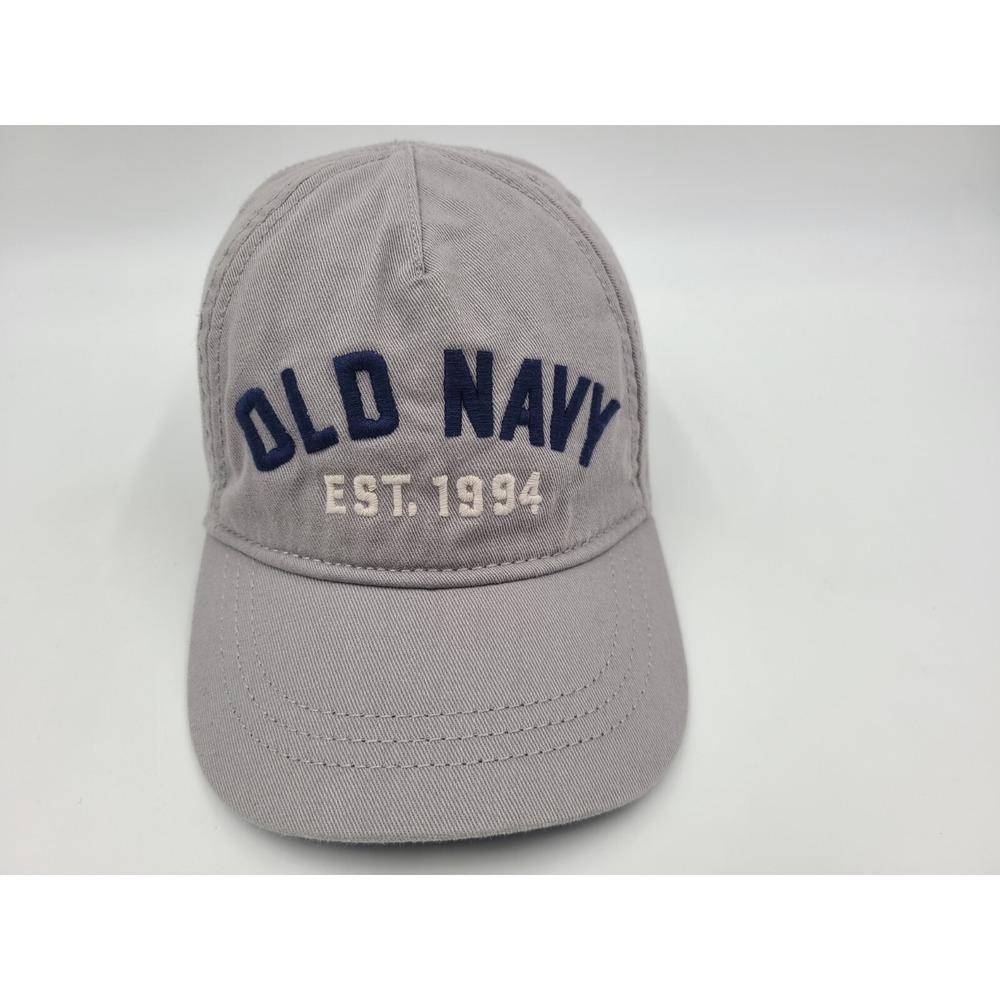 Youth Old Navy Est 1994 Stretch Hat Cap Baseball Child Kid Boy Girl‎ Gray Blue